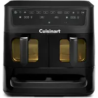 Cuisinart AFT13XBLE Tri-Zone airfryer 13,2 L, zwarte afwerking met zichtvenster