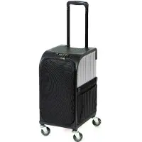Sibel Trolley koffer titanium zilver