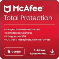 McAfee Total Protection [5 apparaten - 2 jaar].