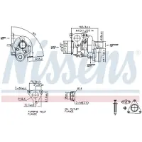 Nissens 93262 Turbocharger