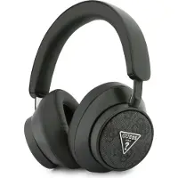 GUESS 4G Triangle Logo Over-ear Bluetooth Hoofdtelefoon, Zwart