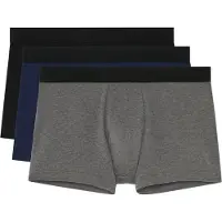 Hom Boxershorts ' Tonal Pack no.2 ' donkerblauw / grijs / zwart
