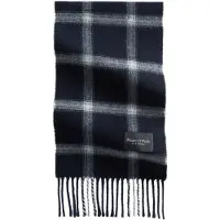 Marc O'Polo Sjaal donkerblauw / wit