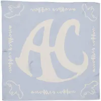 Another Cotton Lab Doek beige / duifblauw