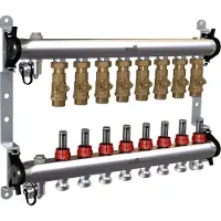 Belimo Verdeelstuk 8 X Zonekleppen 24VAC/DC 75s 2/3-punt 1Nm IP40 EM-ECQ-08F/CQ24A
