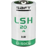Saft LSH20 / D batterij (3.6V, 13000 mAh, Li-SOCl2)