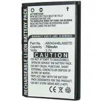 123accu Samsung AB043446LABSTD accu (750 mAh, huismerk)