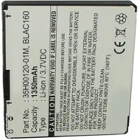 123accu HTC BA S340 / 35H00120-01M / BLAC100 accu (1350 mAh, huismerk)