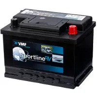 VMF Sportline VMF60 / VMF60M Dual Purpose SMF accu (12V, 60Ah, 480A)