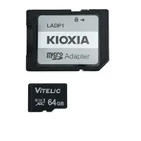 INF Micro SD-kaart met hoesje Black