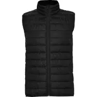 Roly Zwart unisex kinder bodywarmer model Oslo merk 12 jaar