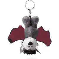 Nici 47866 Sleutelhanger Vleermuis Sir Simon 10cm, ZWART