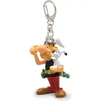 Plastoy Asterix & Idefix Sleutelhanger 5 cm