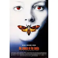 Karo-art Poster - The Silence of the Lambs, Originele filmposter, Premium Print, Professioneel Fotopapier