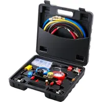 Vevor Koelmiddeldrukmeter 4-weg set voor auto's