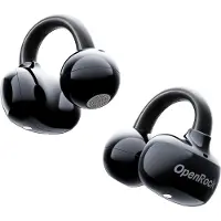OneOdio - E Black - Draadloze Open-Ear Hoofdtelefoon - Oordopjes - Bluetooth - Lange batterij - Ruisonderdrukking - draadloos - TubeBass Technologie