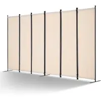 Vevor Room Divider 6 Panelen Scherm 3110 x 1805 x 450 mm
