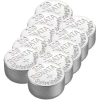 Renata 309 / SR754SW / SR48 zilveroxide knoopcel batterij 10 stuks