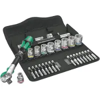 Wera 8100 SB 6 Zyklop Speed-ratelset, 3/8"-aandrijving, metrisch , 29 -delig - 1 stuk(s) - 05004046001