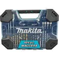 Makita Accessoires Boor-/schroefbitset 104-Delig - E-22604