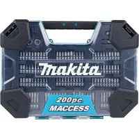 Makita E-22610 Boor- en schroefbitset 200-delig in koffer