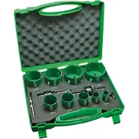 HiKOKI 752173 9 Delige Monteur Gatzagenset In Cassette - BI-Metaal