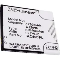 123accu Archos AC45CPL accu (1700 mAh, huismerk)