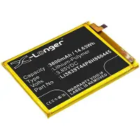123accu ZTE Li3839T44P8H866445 accu (3.85 V, 3800 mAh, huismerk)