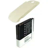 123accu T-Mobile BG58100 / 35H00150-00M / 35H00150-01M accu crèmewit (2400 mAh, huismerk)