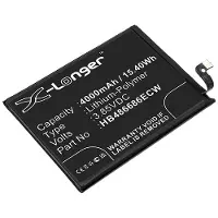 123accu Huawei HB486686ECW accu (3.95 V, 4100 mAh, huismerk)