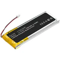 123accu Sena YT501542P accu (3.7 V, 250 mAh, huismerk)