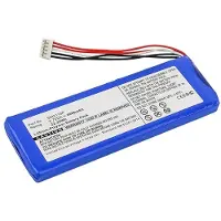 123accu JBL Pulse 2 / 5542110P accu (3.7V, 6000 mAh, Li-pl, huismerk)