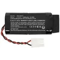 123accu Skybitz 394-00010 accu (6 V, Li-MnO2, 2800mAh, huismerk)