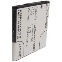 123accu Kyocera SCP-51LBPS accu (2050 mAh, huismerk)