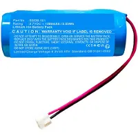 123accu Wahl 3024976 / 93838-101 accu (3.7 V, 1500 mAh, huismerk)
