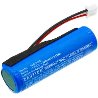 123accu Blaupunkt INR18650 accu (3.7 V, 2600 mAh, huismerk)