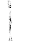 The Jewelry Collection Zilveren Hanger klarinet 1003400