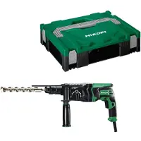 HiKOKI DH28PMY2, SDS Plus, Zwart, Groen, Borstelmotor, 2,8 cm, 1100 omwentelingen per minuut, 3 Joule