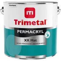 Trimetal Permacryl XR Mat Lak - Op Kleur Gemengd - 2,5L
