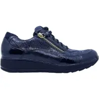 Durea 6263 wijdte H Veterschoenen | Maat 4 Dames Grijs