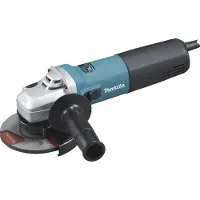 Makita 9565 CVR Professionele elektrische haakslijper, 1400 Watt, 125 mm schijf, variabele snelheid, automatische stop