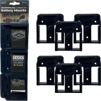 Stealth Mounts BM-BO18-BLU-6 Accuhouder voor Bosch 18V pro | Blauw | 6-pack - BM-BO18-BLU-6