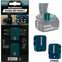 StealthMounts Bithouder voor Makita | Blauw | 2 stuks - BH-MK-S-BLU-2
