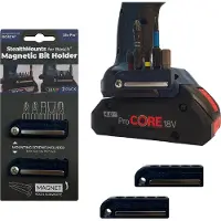 StealthMounts Bithouder voor Bosch 18v | Blauw | 2 Stuks - BH-BO-BLU-2