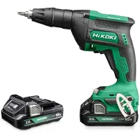HiKOKI W18DAWAZ Accu Schroefmachine 18V - 1/4" - Brushless - 0-5000Tr - Mv - 2X18V 2,0Ah In HSC III