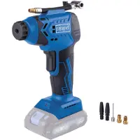 Scheppach C-AC20-X - Accu Handcompressor 20V - LCD-display max. 7 bar - Ergonomisch design