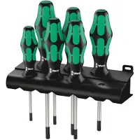 Wera 367/6 TORX Schroevendraaierset Werkplaats 6-delig Binnen-Torx