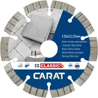 Carat diamantzaag beton ø125x22,23mm, cs classic