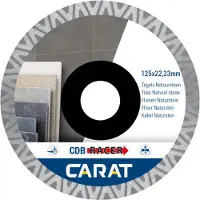 Carat Diamantzaag Tegels/Nat.Steen Brilliant Ø125x22.23mm CDB - CDBM125300