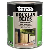Tenco Douglas beits transparant blank 1l verf/beits